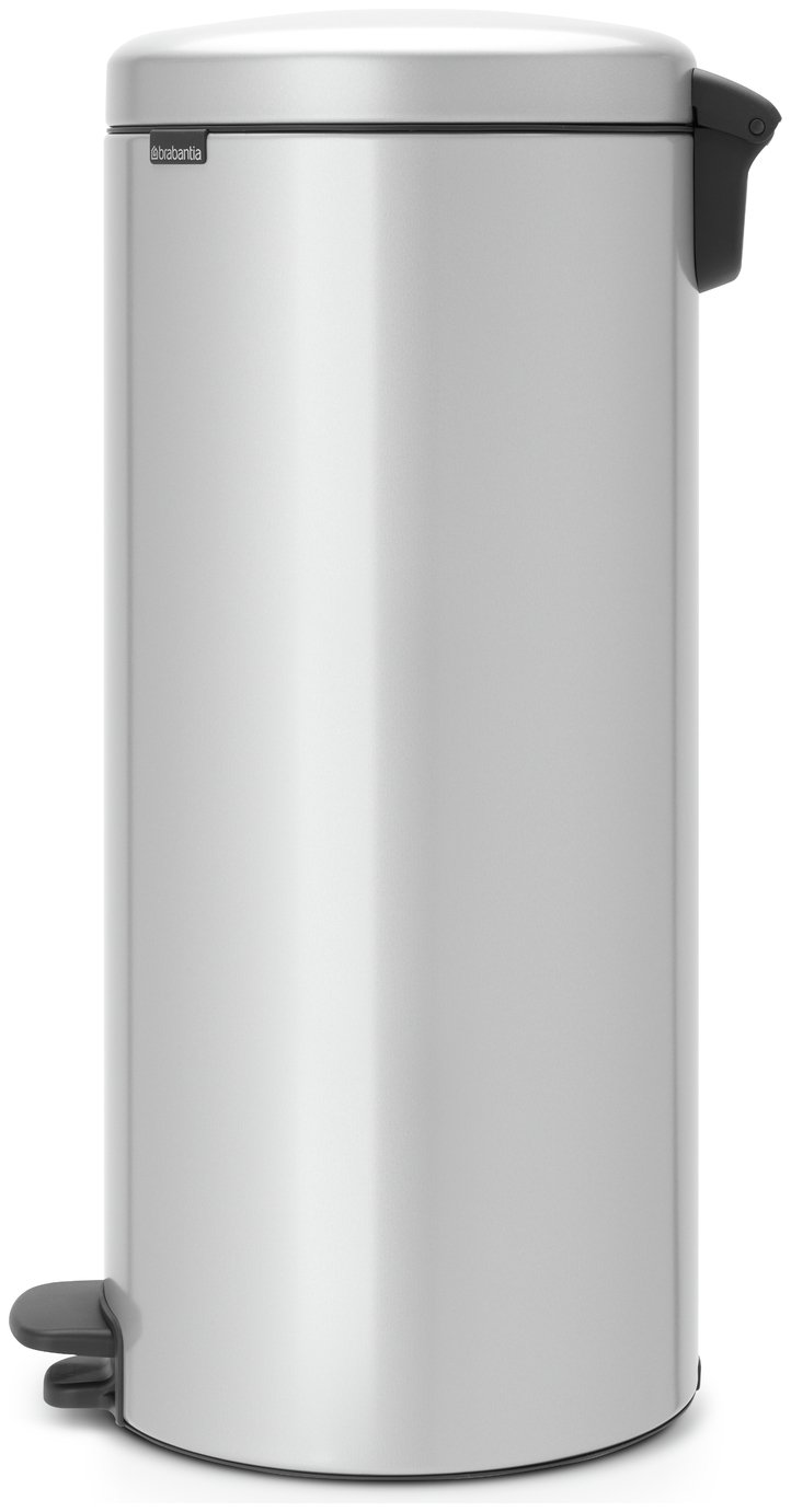 Brabantia newIcon 30 Litre Pedal Bin - Metallic Grey