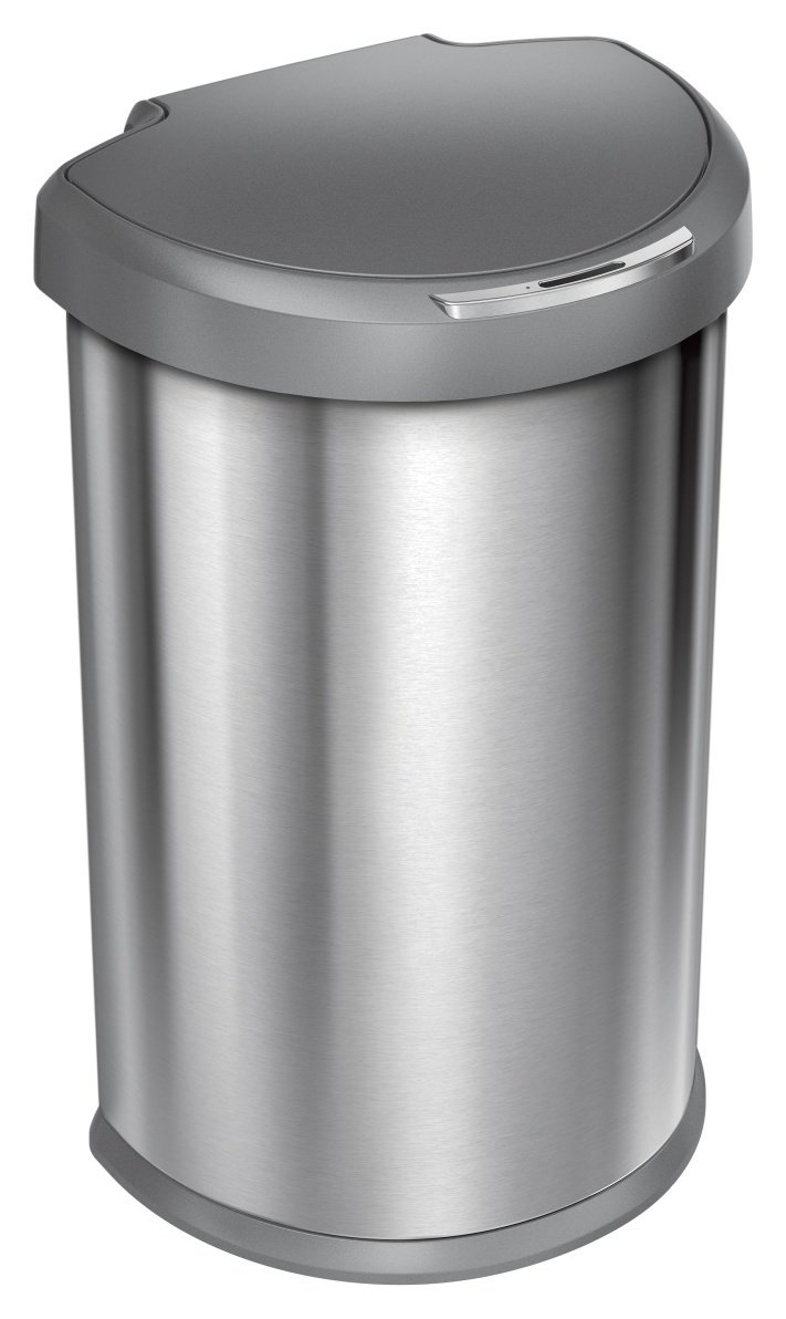 simplehuman 45 Litre Semi Round Sensor Bin review