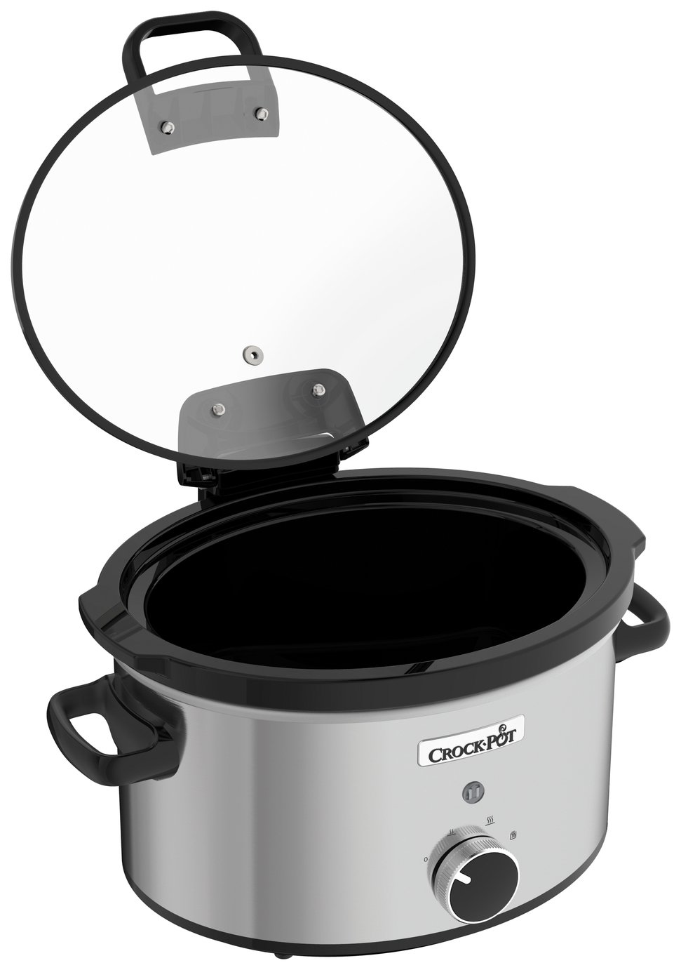 CrockPot 3.5L Hinged Lid Slow Cooker Stainless Steel Reviews