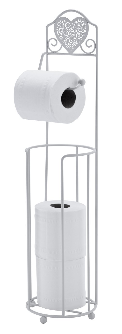 chrome toilet roll holder argos