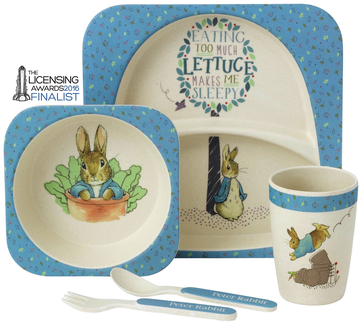 Beatrix Potter Peter Rabbit Organic Dinner Set