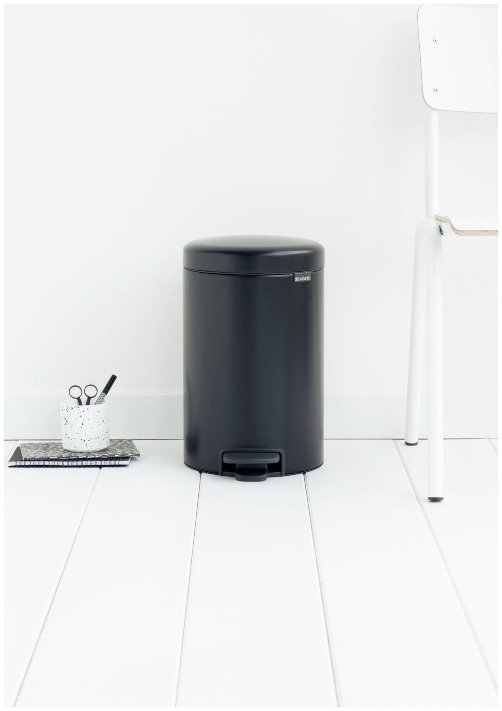 Brabantia newIcon 12 Litre Pedal Bin - Black