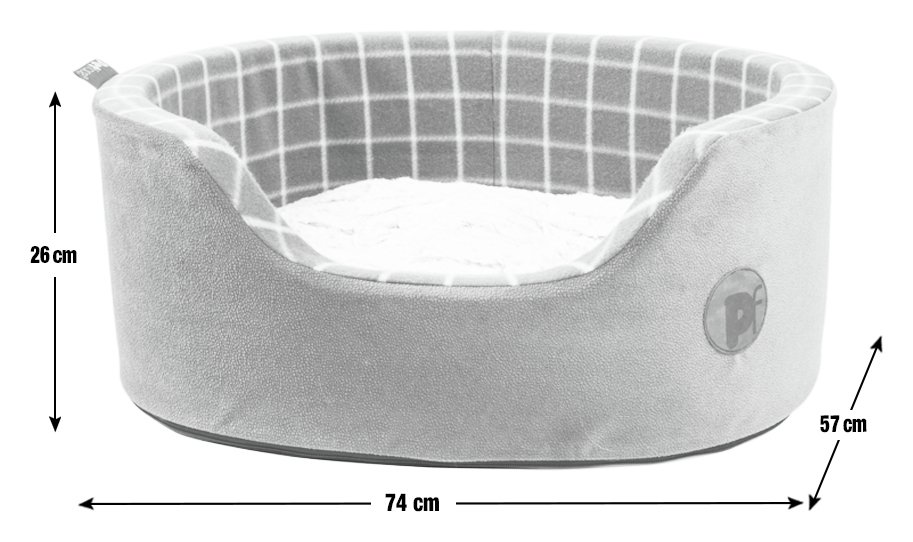 petface tweed dog bed