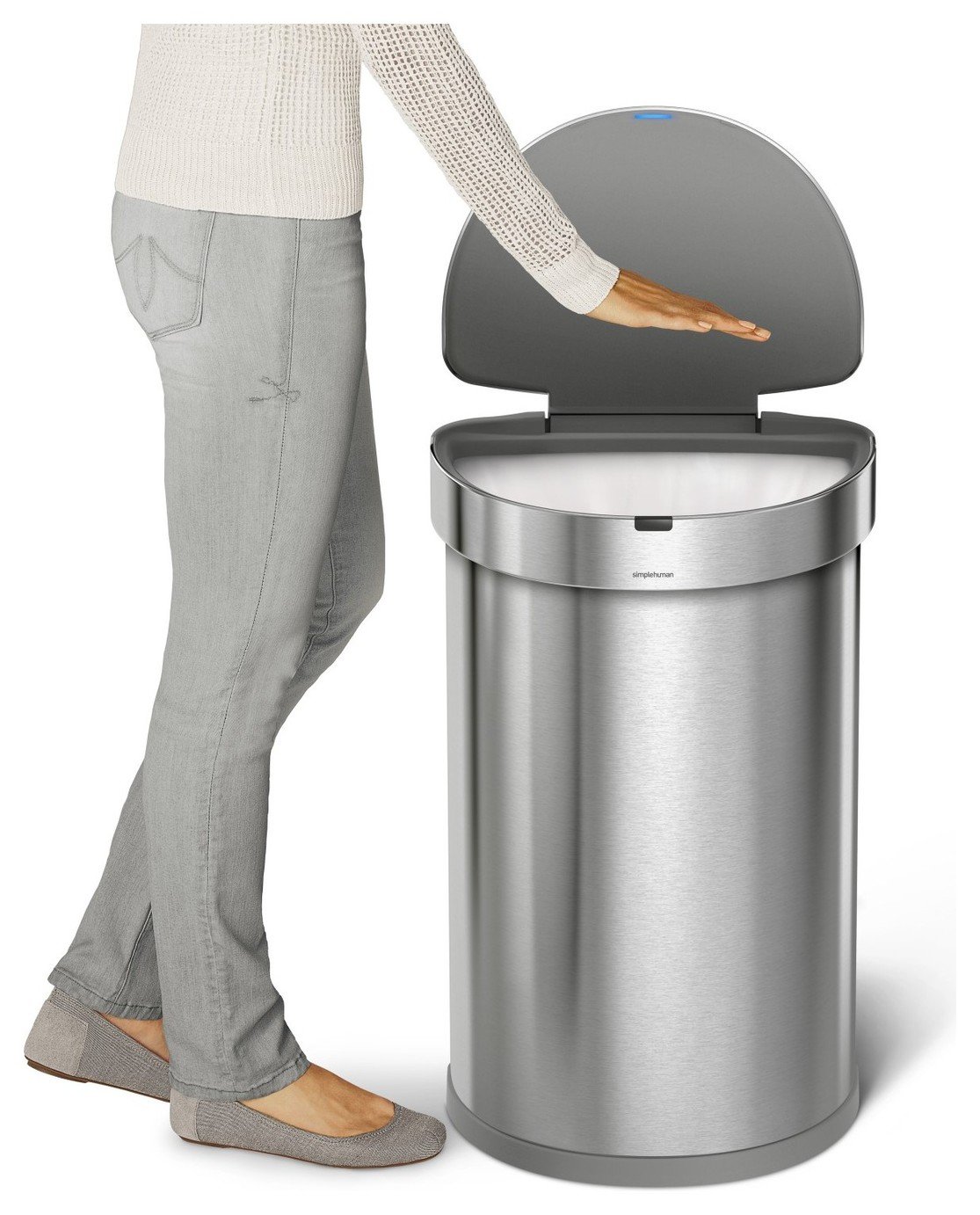 simplehuman 45L Semi Round Sensor Bin Reviews