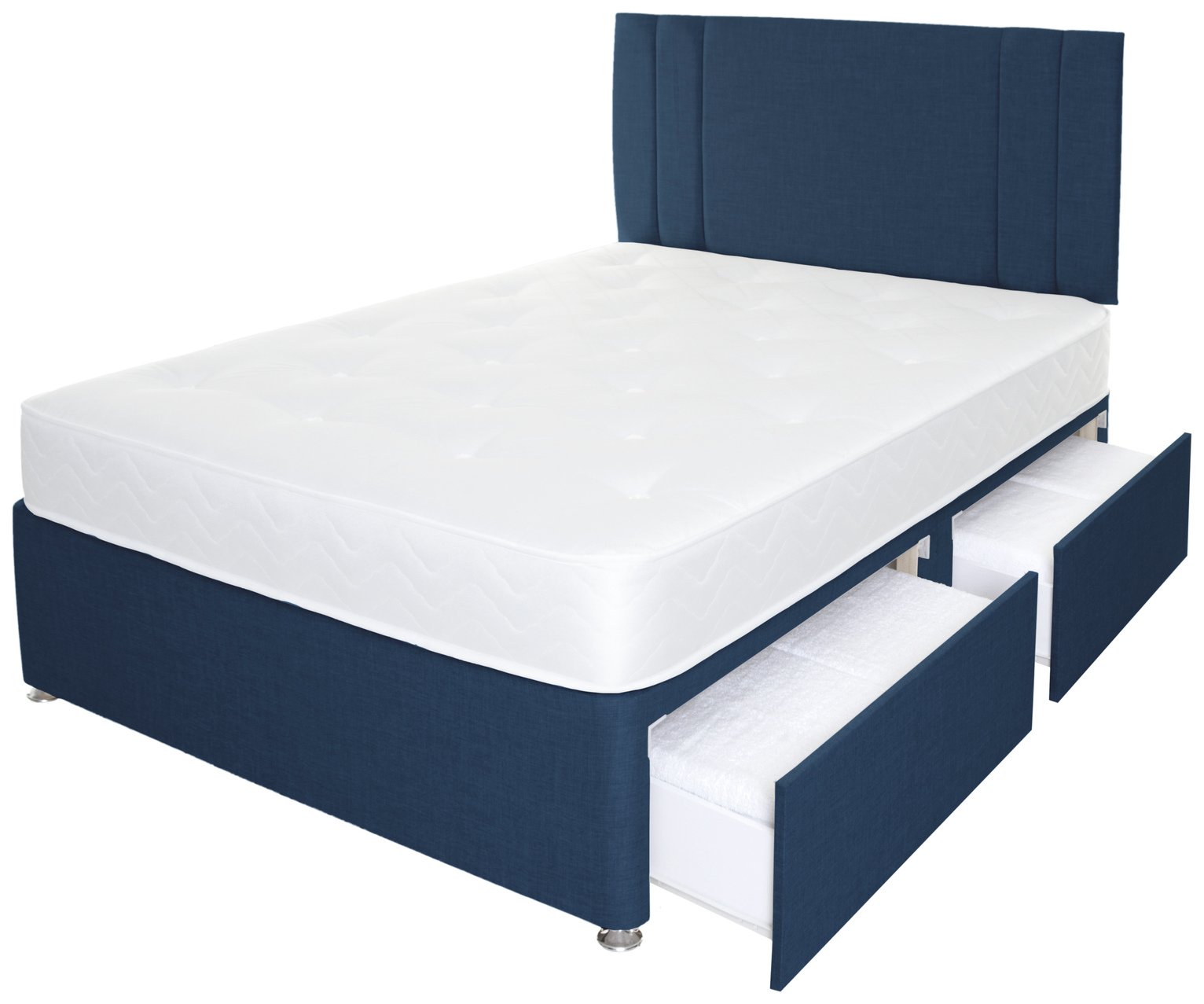 Airpsrung Henlow 1200 Pkt 4 Drw Divan Bed & Headboard review