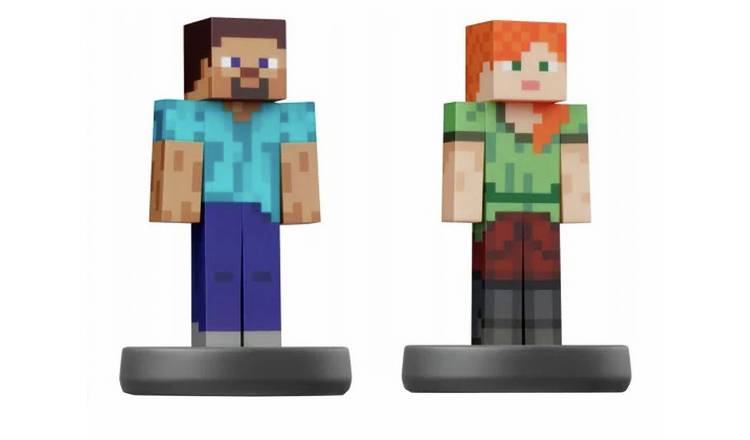 Nintendo Steve & Alex amiibo Figure