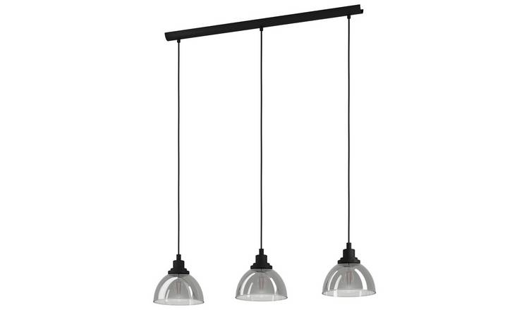 Grey 3 light deals pendant