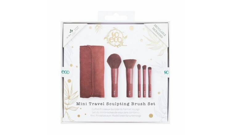 So Eco Mini Travel Sculpting Makeup Brush Set