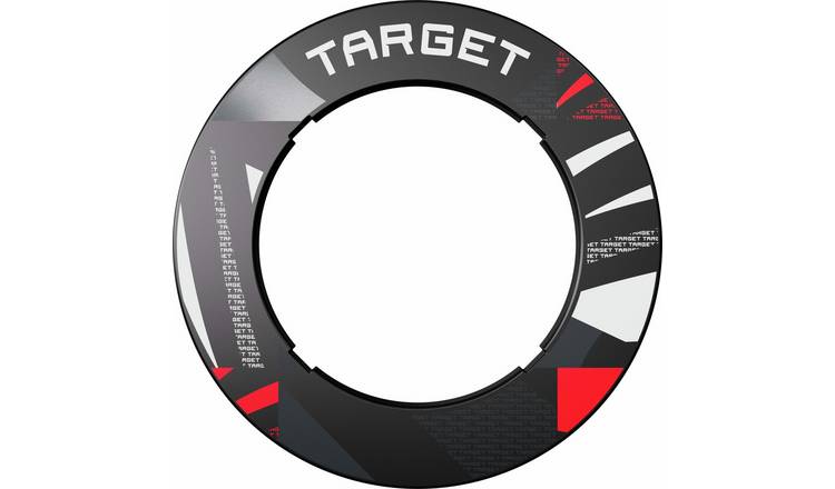 Target Black Patterned Dartboard Surround