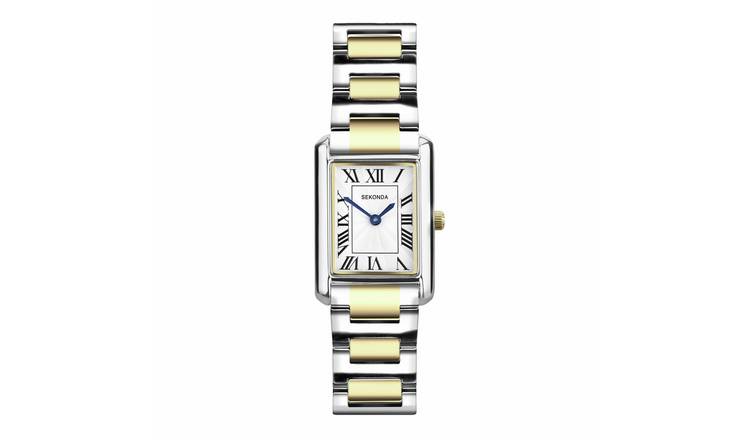 Sekonda Ladies Colette White Dial Two Tone Bracelet Watch