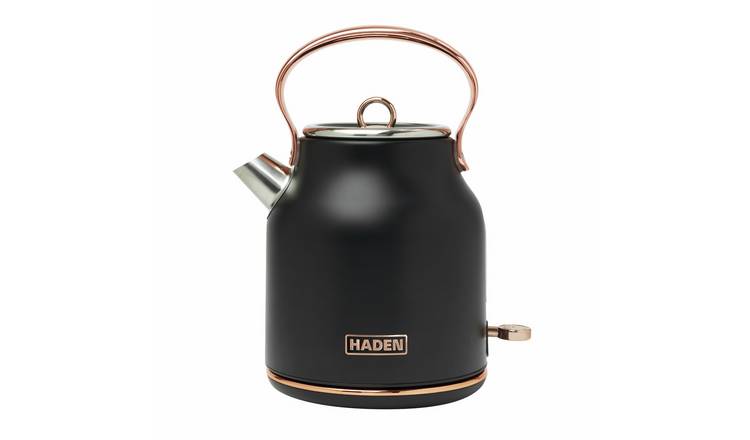 Haden 205360 Heritage Kettle - Black & Copper