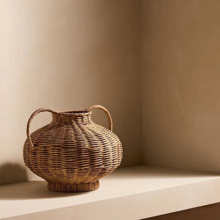 Habitat Woven Rattan Medium Vase 0
