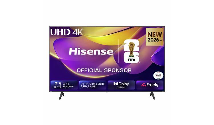 Hisense 58 Inch 58E6STUK Smart 4K UHD AI Freely TV 