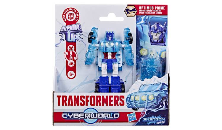 Transformers Cyber Changers Optimus Prime Armoured 4 inch Action Figure