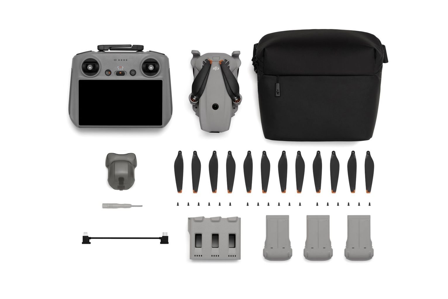 DJI Lito X1 Fly More 33MP Camera Drone Combo with DJI RC2 - Grey