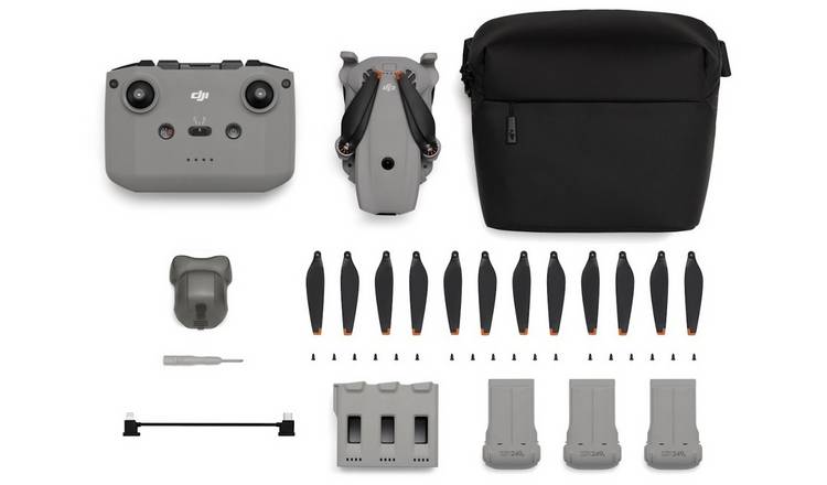 DJI Lito X1 Fly More 33MP Camera Drone Combo with DJI RC2 - Grey
