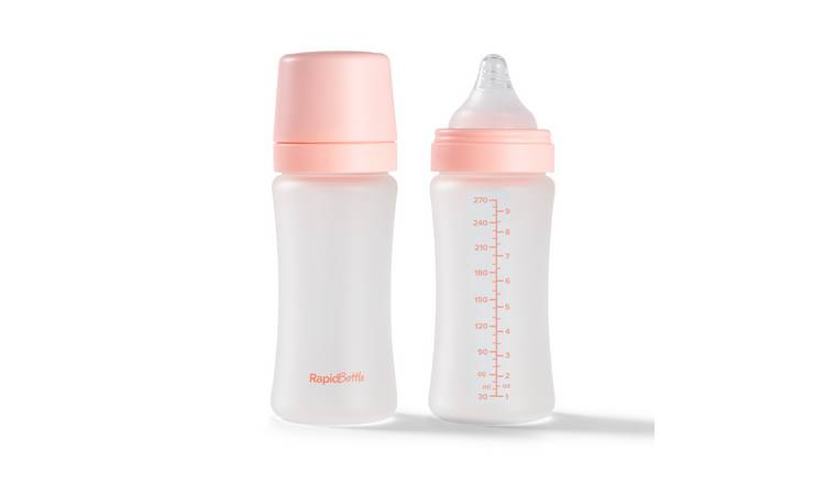Nuby Pink RapidCool Bottle - Pack of 2