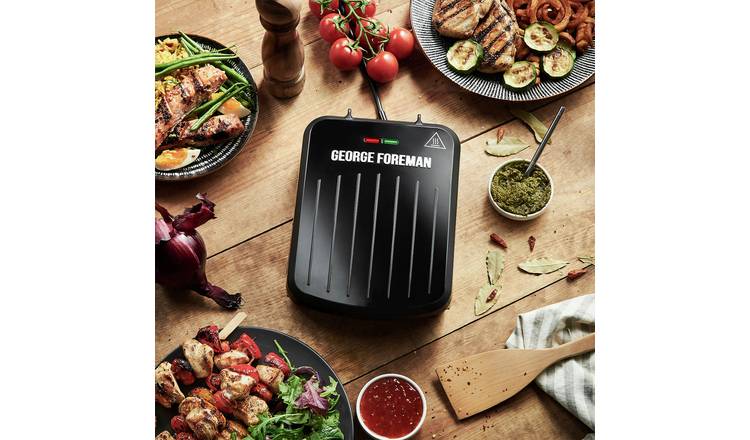 George Foreman Small Fit Grill Griddle Hot Plate Toastie Maker Machine  Non-Stick 5038061106237