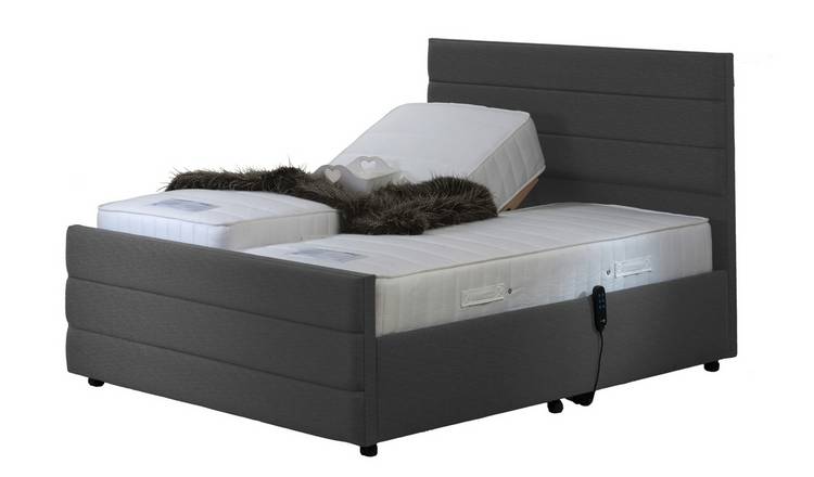 MiBed Orpington Adjustable Kingsize Bed with Memory Mattress