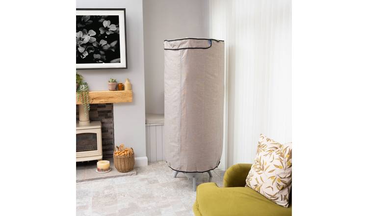 Addis Superdry 6 Arm Drying Pod with Cover - Grey