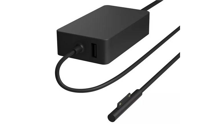 Microsoft Surface 65W Power Supply - Black