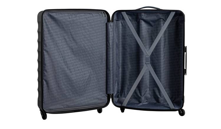 Black 4 wheel online suitcase