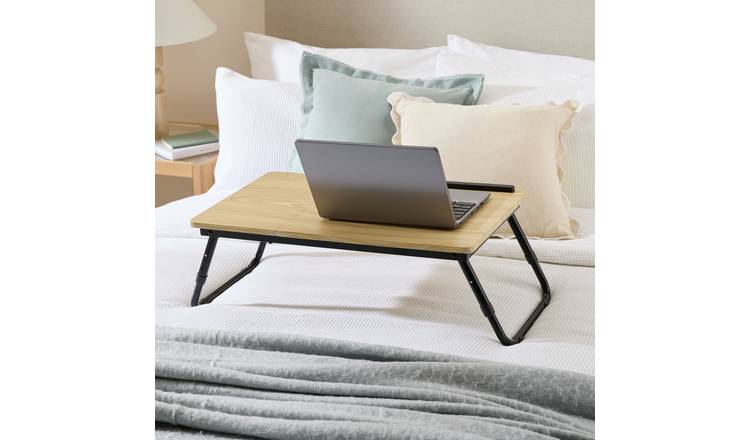 Argos Home Portable Laptop Tray - Oak
