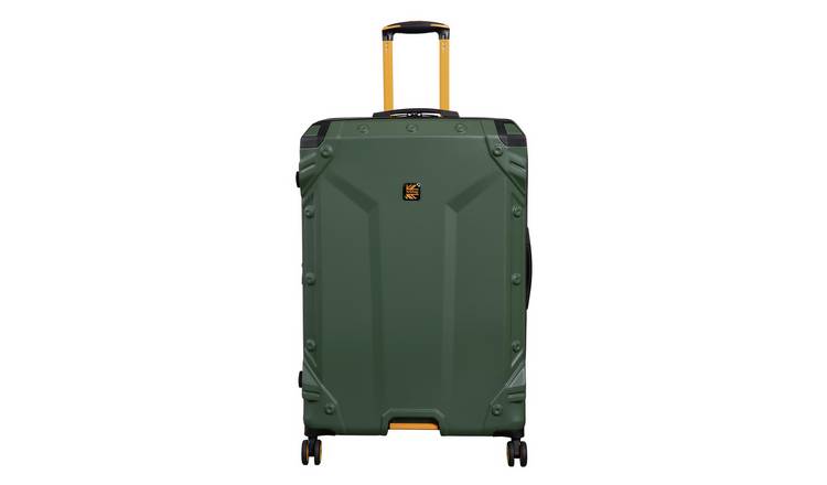 IT Luggage BritBag Himalayas Expandable 8 Wheel Hard Large Suitcase - Green