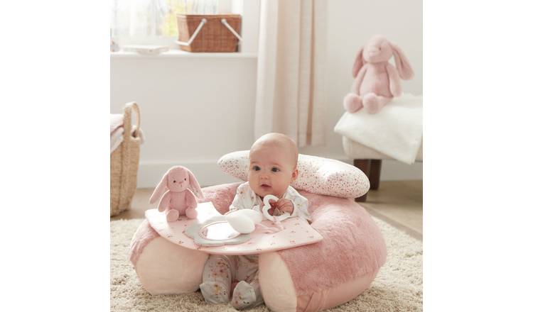 Mamas & Papas Sit & Play Inflatable Bunny Baby Seat - Pink