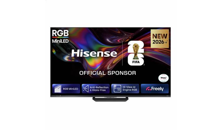 Hisense 55 Inch 55ER8STUK Smart 4K RGB Mini LED Freely TV