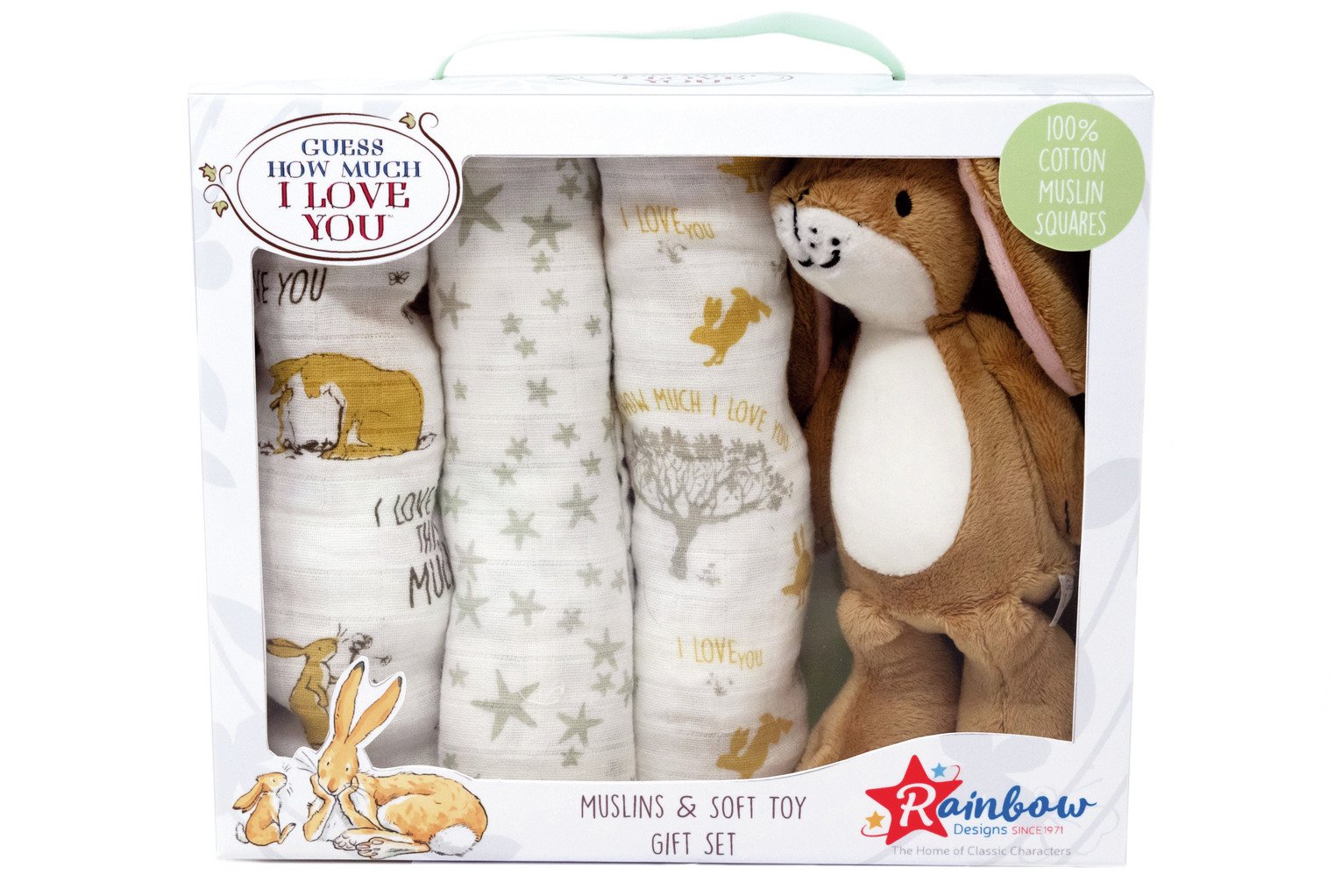 Guess How Much I Love You Soft Toy & Muslin Review