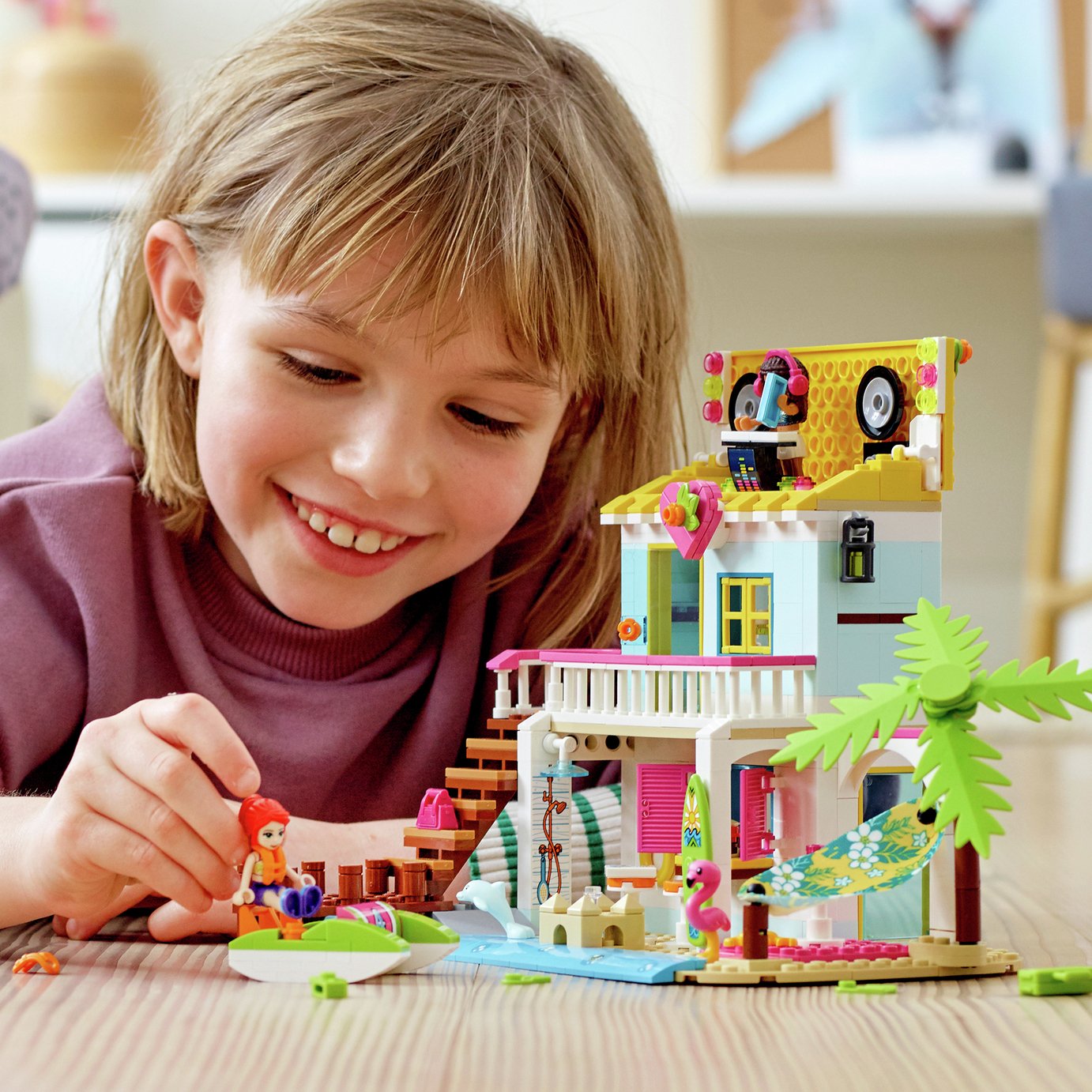 LEGO Friends Beach House Mini Dollhouse Playset -41428 Review