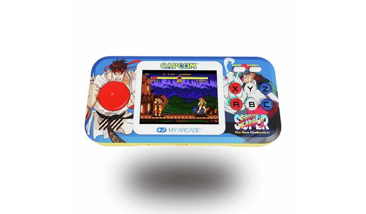 My Arcade Super Street Fighter II Pocket Player Pro Portable Retro Gaming System