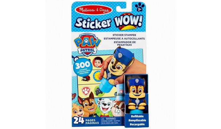 Melissa and Doug Sticker WOW! PAW Patrol Chase Sticker Stamper Activity Set
