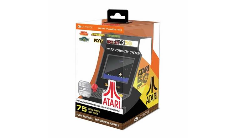 MY Arcade Atari Nano Player Pro Joystick Portable Retro Arcade