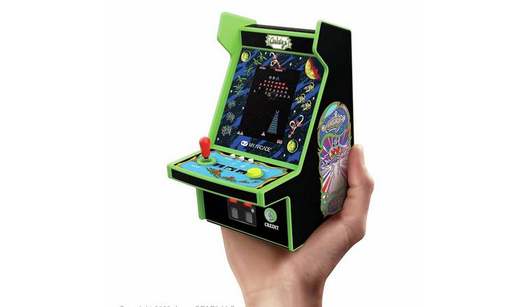 MY Arcade Galaga Micro Player Pro Joystick Portable Retro Arcade