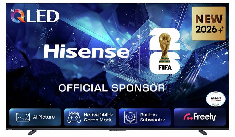 Hisense 100In 100E78STUK Smart Pro 4K UHD HDR QLED Freeview TV