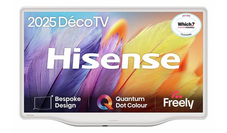 Hisense 32In 32S5QTUK Smart Deco Freeview TV