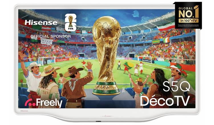 Hisense 43In 43S5QTUK Smart 4K UHD Deco Freeview TV