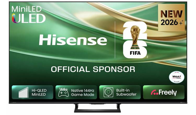 Hisense 50In 50E8STUK Smart 4K UHD HDR MiniLED Freeview TV