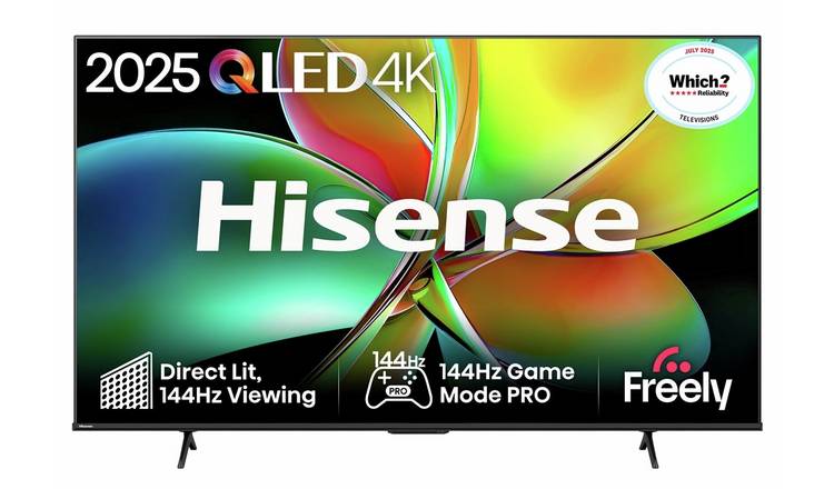 Hisense 85 Inch 85E78TUK Smart 4K UHD HDR PRO QLED  Freeview TV
