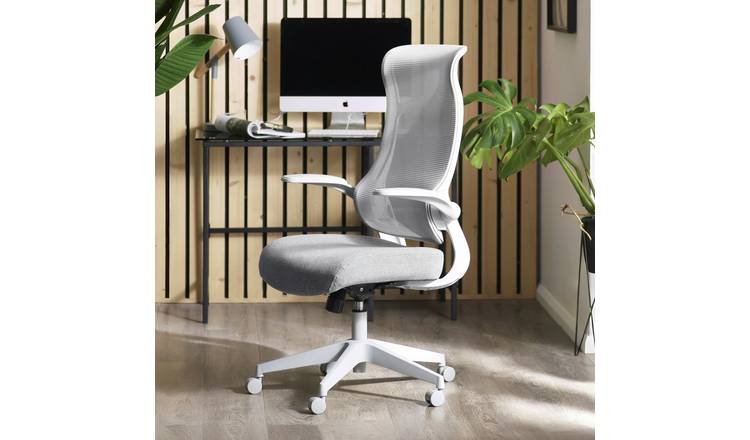 Julian Bowen Archer Fabric Office Chair - Grey