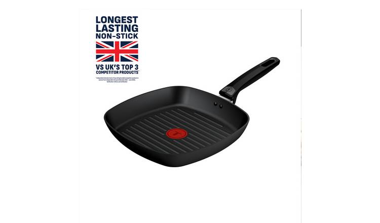 Tefal Excellence Plus 27cm Non Stick Aluminium Grill Pan