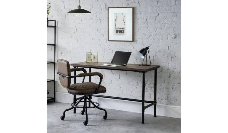 Julian Bowen Carnegie Desk - Mocha