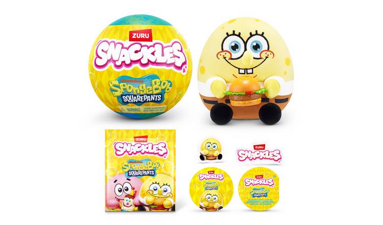 SpongeBob SquarePants x Snackles 5 inches Plush