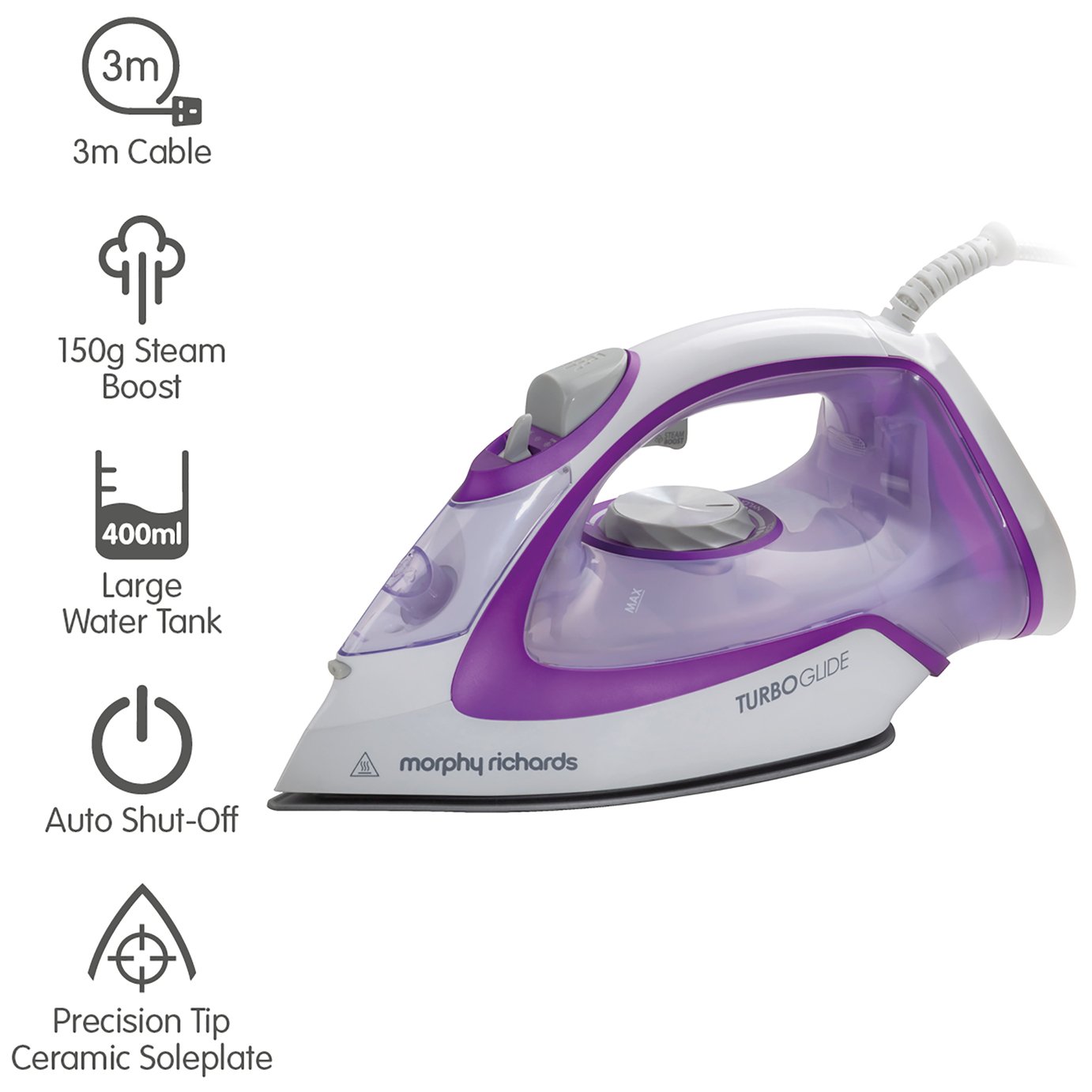 Morphy Richards 302000 Turbo Glide Steam Iron Review