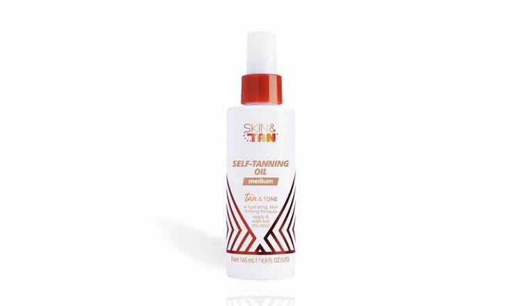 Skin and Tan Tan and Tone Self-Tanning Oil - 145ml