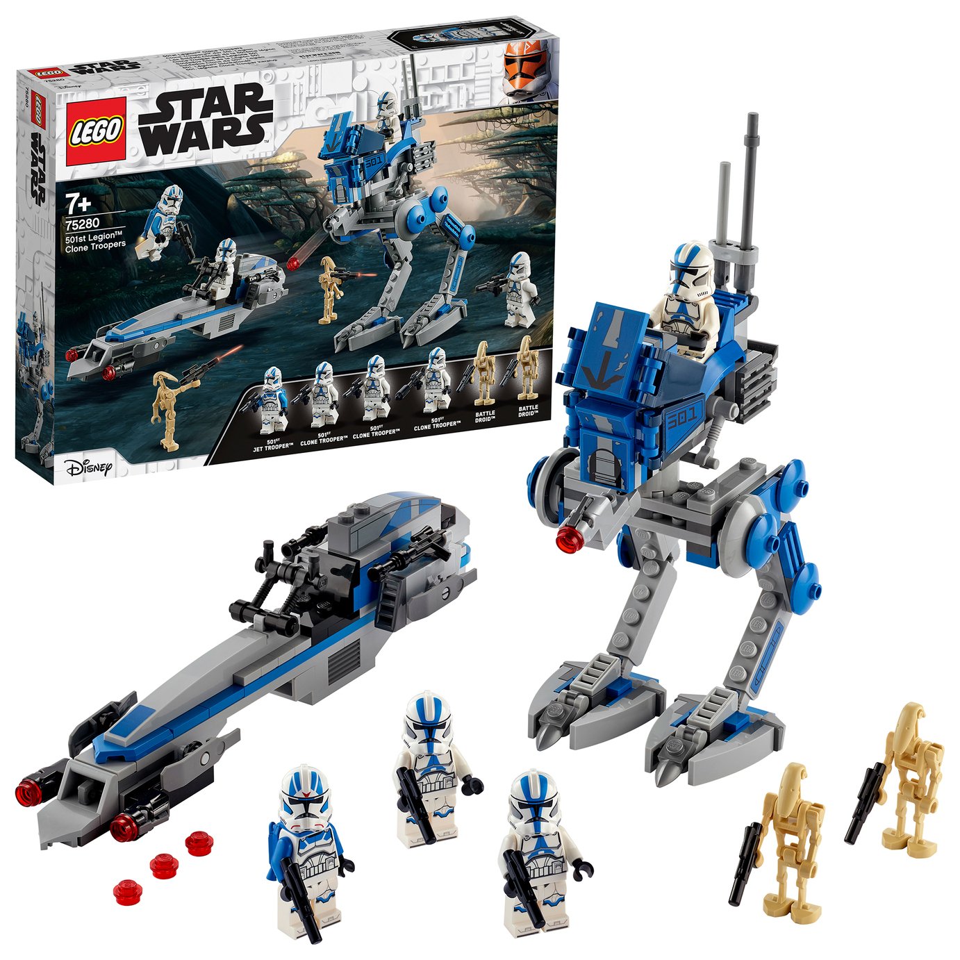 LEGO Star Wars 501st Legion Clone Troopers Set 75280 Review