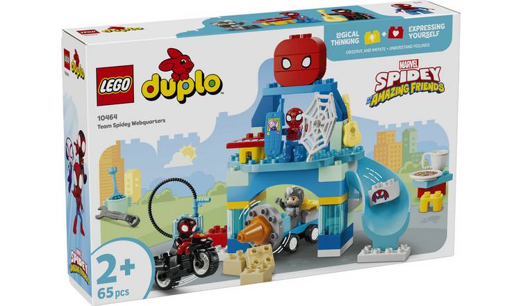 LEGO DUPLO Marvel Team Spidey Webquarters Building Toy 10464 PREORDER
