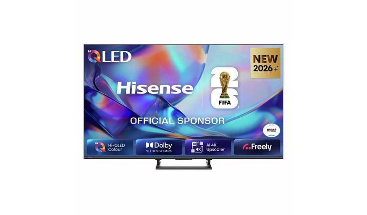 Hisense 65 Inch 65A7STUK Smart 4K UHD HRD QLED Freely AI TV